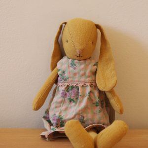 Bunny size 1 in Dusty Yellow Dress