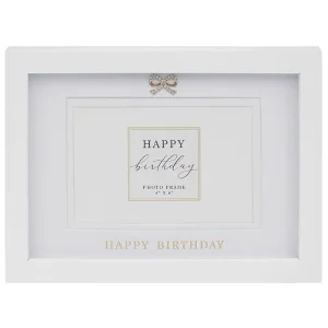 Hearts Designs Frame Happy Birthday