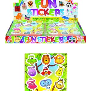 Jungle Sticker Sheets (10cm x 11.5cm)