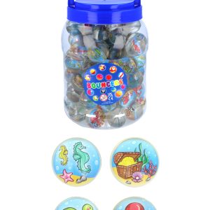 Sealife Bouncy Balls / Jet Balls (3.3cm) 4 Assorted Designs