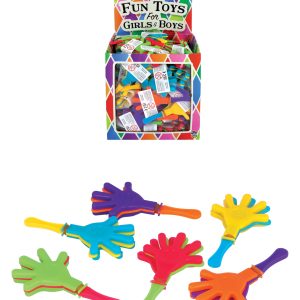 Hand Clappers (8.5cm) 4 Assorted Colours