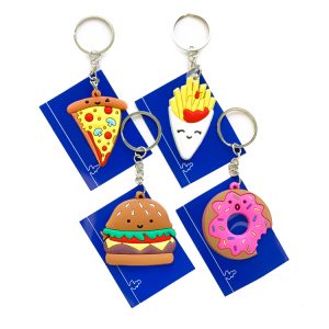 Fast Food Novelty Keychain