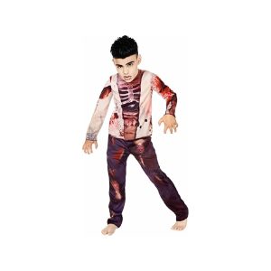 Studio Halloween Brain Eating Zombie Boy’s Costume – 4-6X