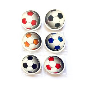 Football Jumbo 3D Erasers x 6 ( Party Bag Special )