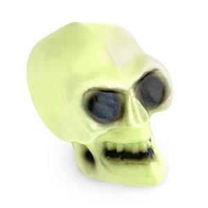 Creepy Jumbo Glow In The Dark Skull