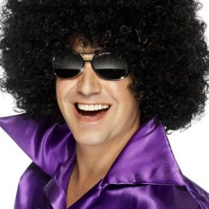 Black Afro Deluxe Wig