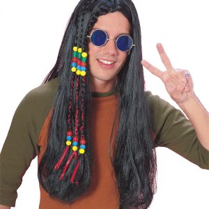 Black Hippie Wig